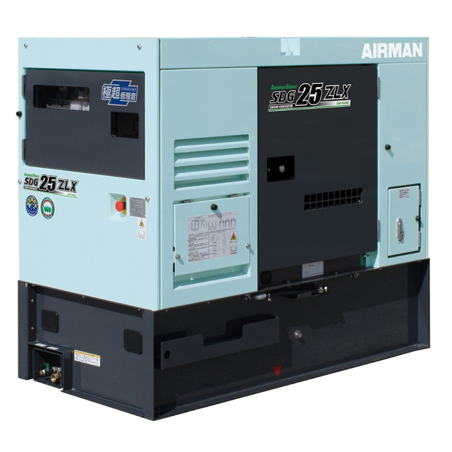SDG25ZLX-5B1 極超低噪音型柴油引擎發電機(三電源切換)