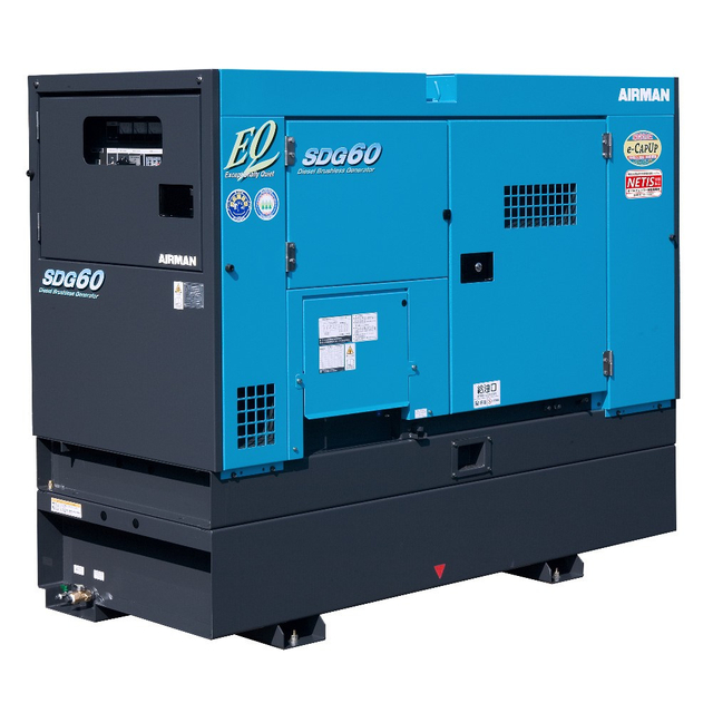 SDG60S-7A6 超低噪音型柴油引擎發電機