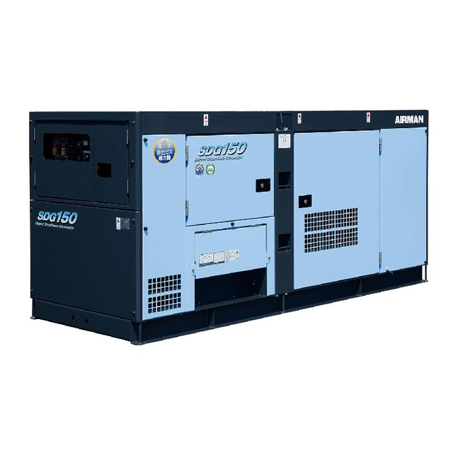 SDG150S-3B1 超低噪音型柴油引擎發電機