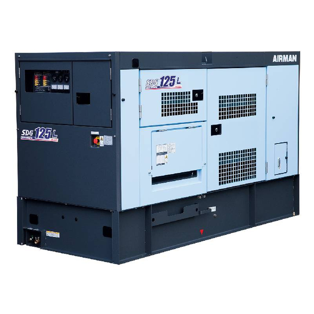 SDG125L-5B1 超低噪音型柴油引擎發電機