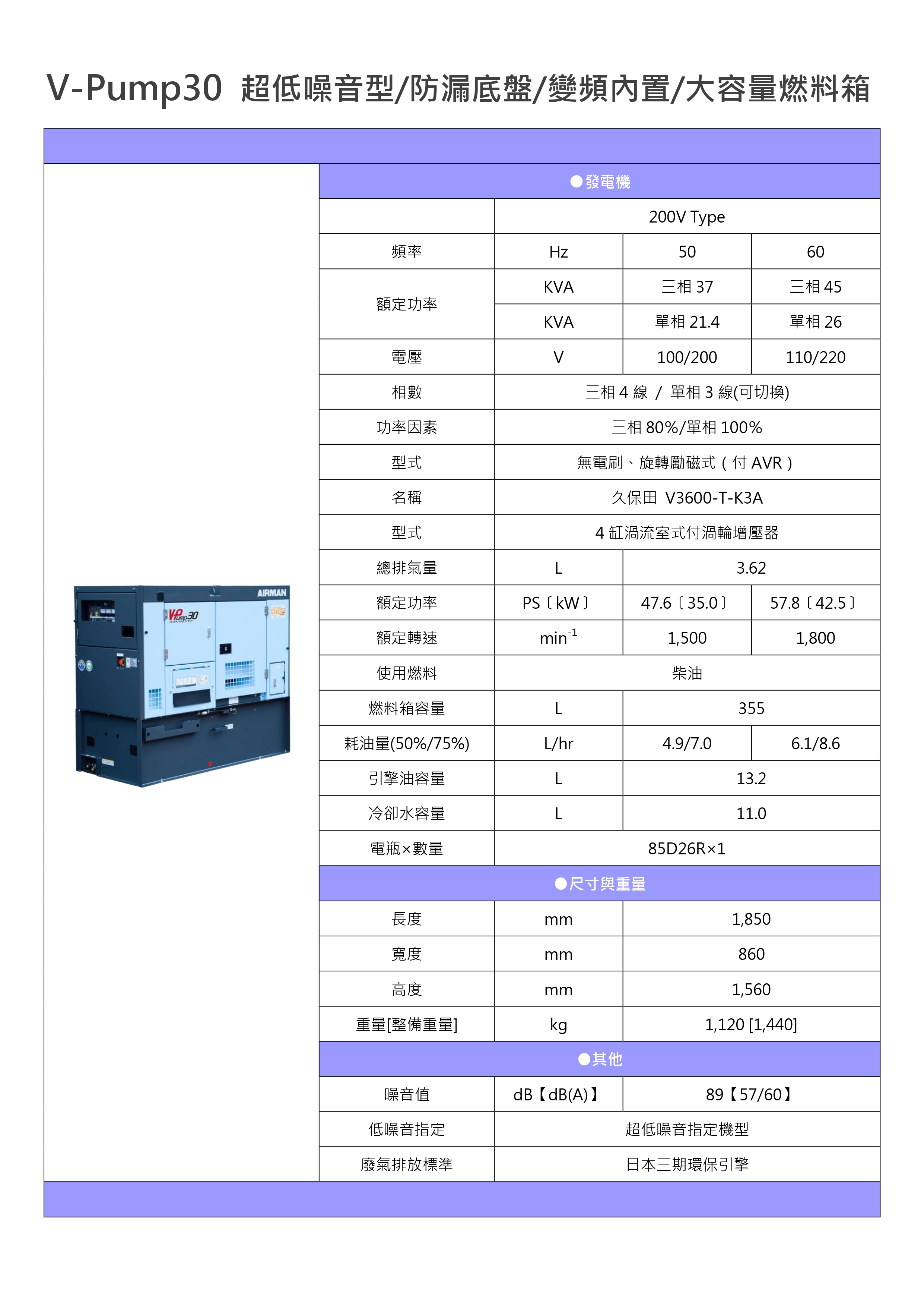 V-Pump30(SDG45LXV-5B2)200V超 低噪音型_page-0001