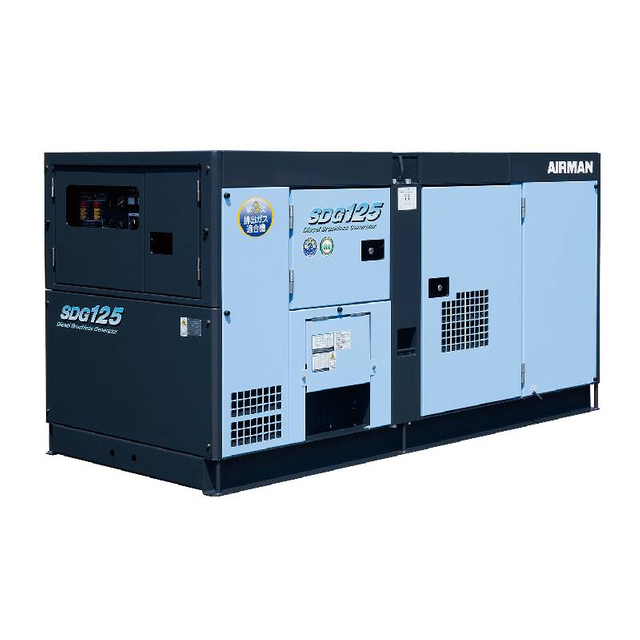 SDG125S-3B1 超低噪音型柴油引擎發電機