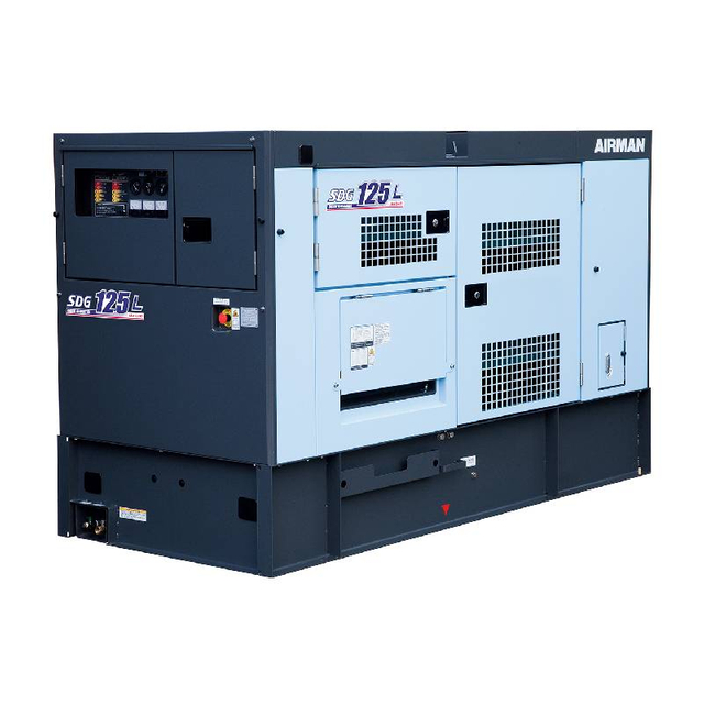 SDG125L-5B1 超低噪音型柴油引擎發電機